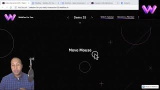 Daily Interaction #25 | Cursor Follow on Mouse Move | WebDev For You | Made in Webflow