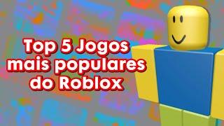 Top 5 jogos mais populares do Roblox #roblox