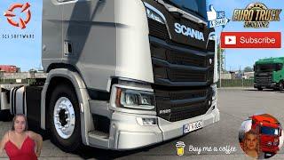 Euro Truck Simulator 2 (1.46) Scania Next Gen by Eugene 40mm Bumper by WR Modding + DLC's & Mods