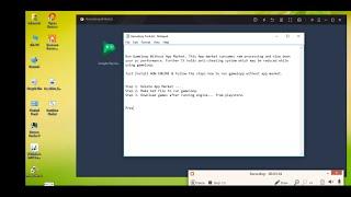 Run Gameloop 7.1 Without App Market. Block Anticheat