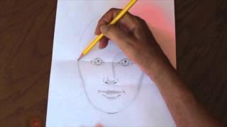 How To Draw a Quick, Simple, and Easy Self-Portrait