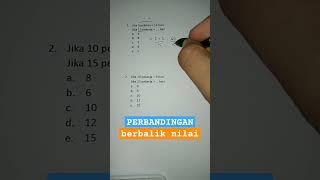 SOAL PERBANDINGAN BERBALIK NILAI SOAL TES SKD CPNS, TES INTELEGENSI UMUM