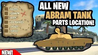 All the locations for the Abram Tank (Military Tycoon)