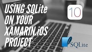 Using SQLite on a Xamarin.iOS project