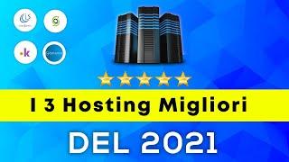 I 3 Hosting Più Veloci e Affidabili del 2021 (Italia)