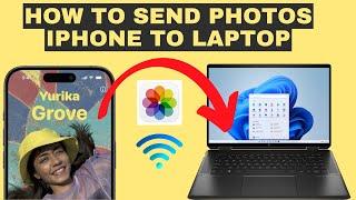 (Hindi) how to transfer photos from iphone to laptop without usb cable | Fastest Simple Free method