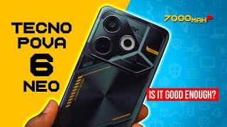 TECNO POVA 6 Neo Review, Hands-On & First Impressions! ( Starry Silver )