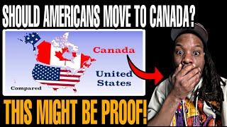 Interesting! "Canada Compared To United States"  | American Reacts