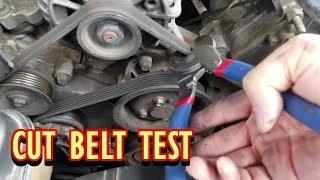 if Serpentine Belt break, will car start and drive?