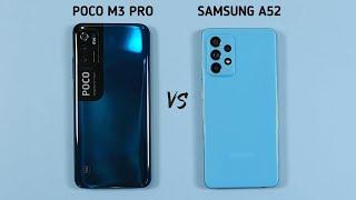 Poco M3 Pro 5G vs Samsung A52 Speed Test & Camera Comparison