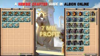 How I Make Millions Of Silvers As A Newbie Crafter In Albion Online 2024