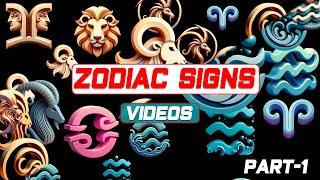 Zodiac sign background video , Horoscope background video | Astrology background videos