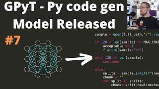 GPyT - Generative Python Transformer Model released (the off-brand Github Copilot)