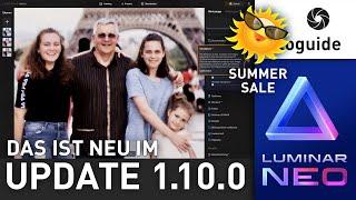 Luminar NEO ▲  Das ist neu im 𝗨𝗣𝗗𝗔𝗧𝗘 𝟭.𝟭𝟬.𝟬