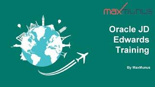 Oracle JD Edwards Training –Oracle JD Edwards Online Training–(Oracle JD Edwards Certification Tips)