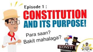 What is Constitution? | Ano Ang Konstitusyon? | Constitution Defined | Filipino English Video |