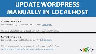 How to Update WordPress Manually on Localhost