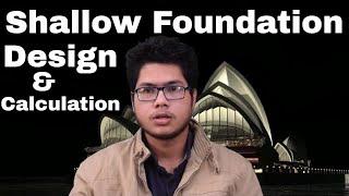 Shallow foundation design & calculation