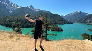 Diablo Lake, WA. Дьявольское озеро, Штат Вашингтон. 6 July 2024.