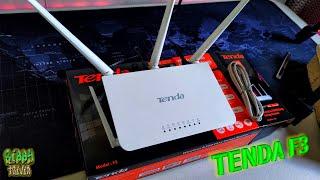 Tenda F3 Router – Setup Via Phone & Unboxing