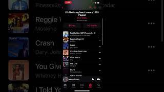 My Apple Music/Spotify Playlist for January 2025