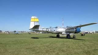 EAA2022Sat-29814 Douglas A-26B Invader Silver Dragon NL99420 434104