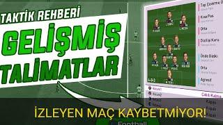 GELiŞMiŞ TALiMATLAR - AYRINTILI / PES 2021