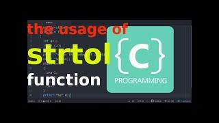 C programming :the usage of "  STRTOL " function