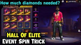 Hall Of Elite Event 1 Spin Trick Tamil | Old Elite Pass Return Event | First & Second Elite Return