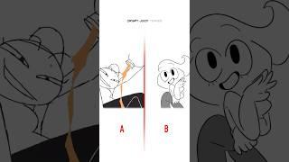 Crispy Juicy Tender  A vs B (Animation Meme) #shorts