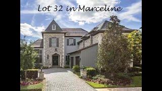 Lot 32 interior/outside in the Marceline neighborhood, Golden Oak (in WDW), Florida;  March 30, 2022