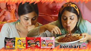 Samyang Buldak Spicy Noodles Show  | K Food With Korikart