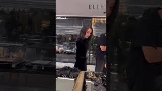 Twice Chaeyoung at the Yves Saint Laurent flagship store in Seoul ELLE Japan