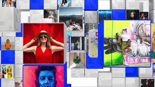 MULTI VIDEO WALL IMAGE PHOTO COLLAGE  YOUTUBE INTRO VIDEO LOGO ANIMATION OPENER