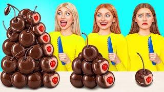 100 Слоев Шоколада Челлендж | Фантастические Лайфхаки с Едой от Choco DO