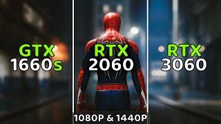 RTX 3060 vs RTX 2060 vs GTX 1660 Super | Test In 10 Games at 1080P & 1440P