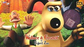 Wallace & Gromit Project Zoo 4K | The Movie All Game Cutscenes | ZigZagGamerPT