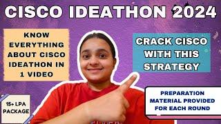 Cisco Ideathon 2024|Cisco Ideathon Preparation|Entire Process Explained|Cisco Internship#cisco #job