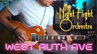 [Guitar Cover] West Ruth Ave - The Night Flight Orchestra