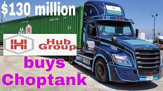 $130 million deal Hub Group buys refrigerated broker Choptank for Cash money