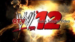 WWE '12 -Quick Tutorial Video (QTV)- Adding Scenes to Create a Story