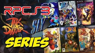 RPCS3 SLY COOPER / JAK AND DAXTER SERIES | PLAYABLE GAMES  2022 | Fully Playable️ | 2022