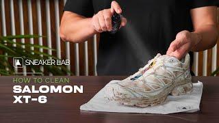 How To Clean Salomon XT-6 Advances Sneakers