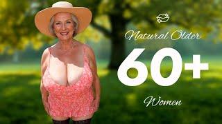 Natural Older Women Over 60  Natural Older Ladies  Fashion Tips ▶ 18