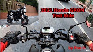 Test Ride 2021 Honda GROM 1st ride