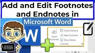 How to Add and Edit Footnotes and Endnotes in Microsoft Word