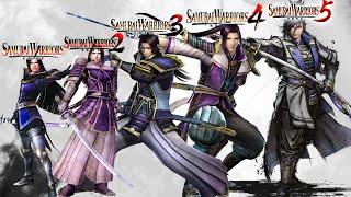 Samurai Warriors 1-5 Evolution of Mitsuhide Akechi