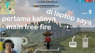 main GAME FREE FIRE untuk pertama kalinya dan langsung BOOYAH