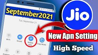 Jio Apn Settings| Best Apn Setting| Latest Apn Setting/September 24, 2021