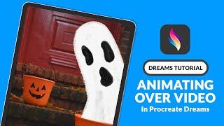 How To Animate Over Video | Procreate Dreams Tutorial